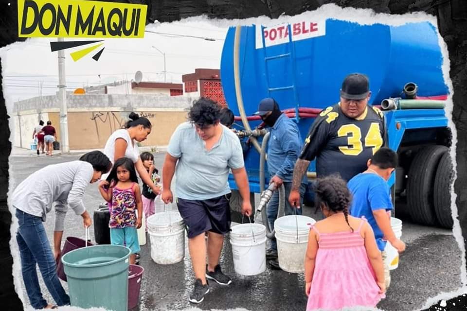 CARLOS GUEVARA PROCURA DAR ATENCIÓN A COLONIAS SIN SERVICIO DE AGUA