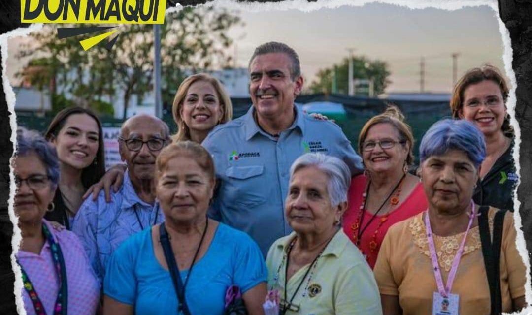 CÉSAR GARZA INAUGURÓ TRABAJOS DE CONSTRUCCIÓN DE NUEVA CASA CLUB DEL ADULTO MAYOR