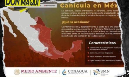 CANÍCULA INICIA CON DISMINUCIÓN DE LLUVIAS