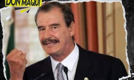 TRAS CRITICAR A ASPIRANTES PRESIDENCIALES TACHAN A VICENTE FOX DE RACISMO