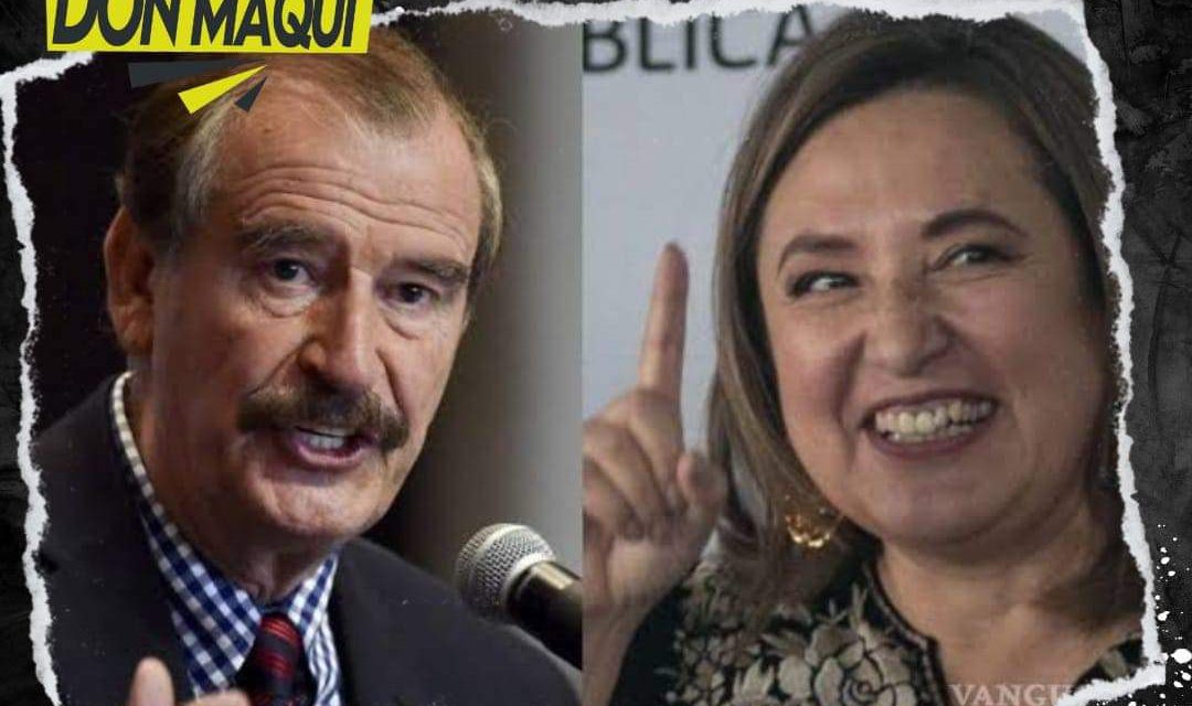 EL PEOR ENEMIGO DE XÓCHITL GÁLVEZ, SU “PRINCIPAL” PROMOTOR, VICENTE FOX