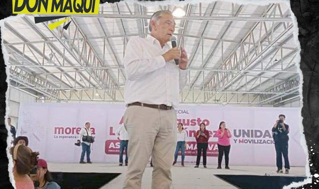 ADÁN AUGUSTO PROMETE AGUA PARA NUEVO LEÓN