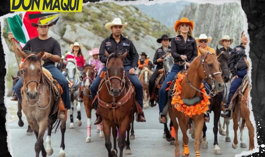 REALIZA JESÚS NAVA “GRAN CABALGATA” EN SANTA CATARINA