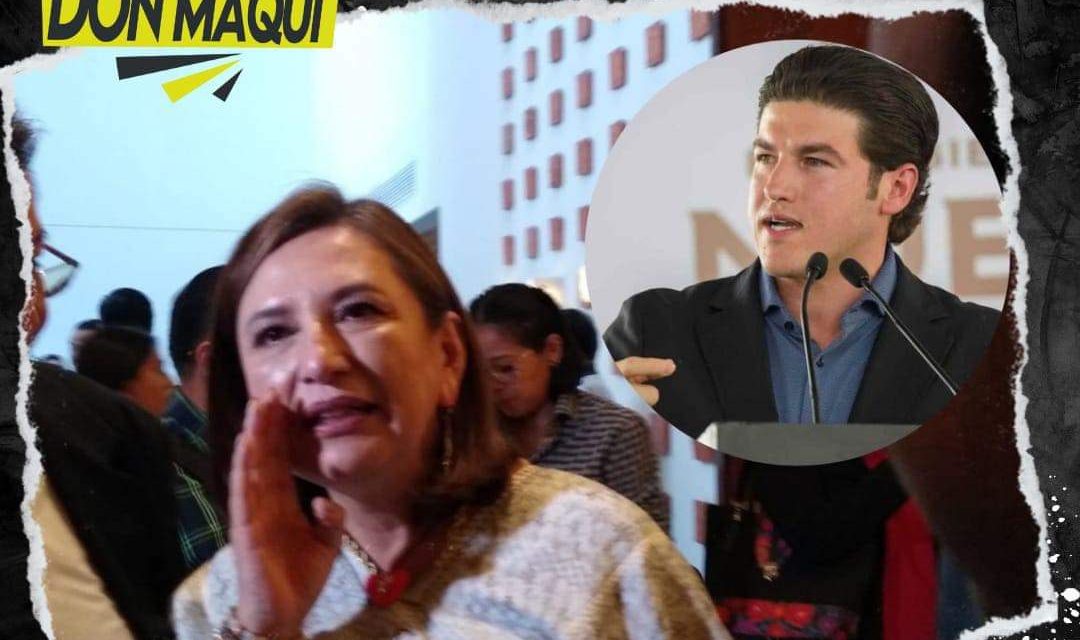 XÓCHITL GÁLVEZ ASEGURA QUE AMLO QUIERE A SAMUEL DE CANDIDATO