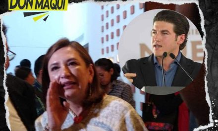 XÓCHITL GÁLVEZ ASEGURA QUE AMLO QUIERE A SAMUEL DE CANDIDATO