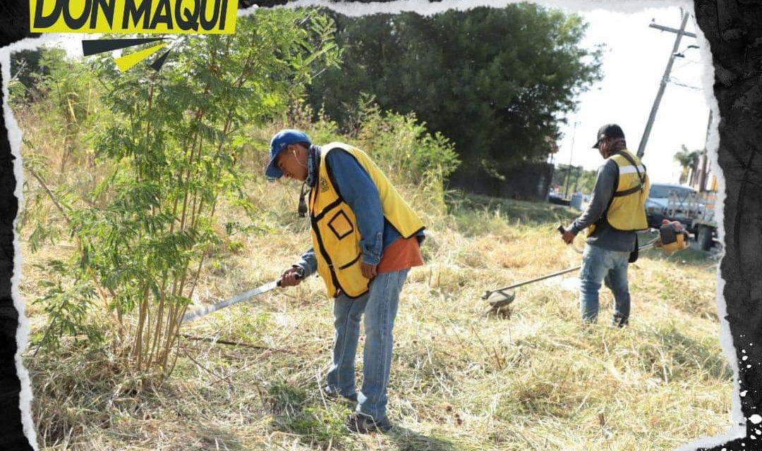 DAVID SÁNCHEZ CONTINÚA CON TRABAJOS DE DESAZOLVE EN GENERAL TERÁN