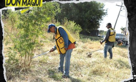 DAVID SÁNCHEZ CONTINÚA CON TRABAJOS DE DESAZOLVE EN GENERAL TERÁN