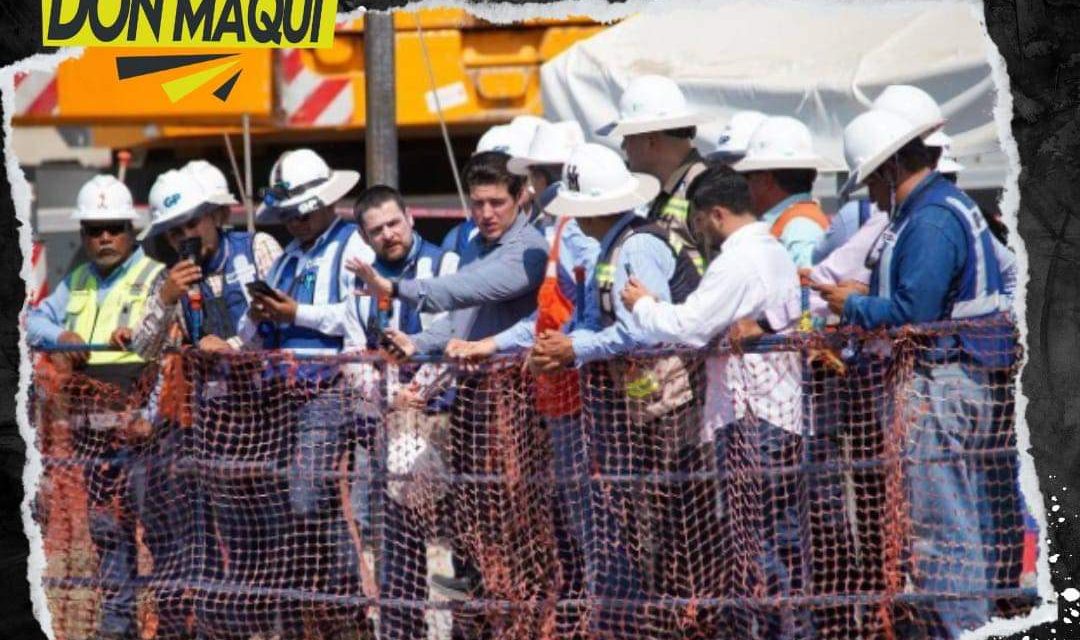 SAMUEL SUPERVISA AVANCES EN EL ACUEDUCTO CUCHILLO II