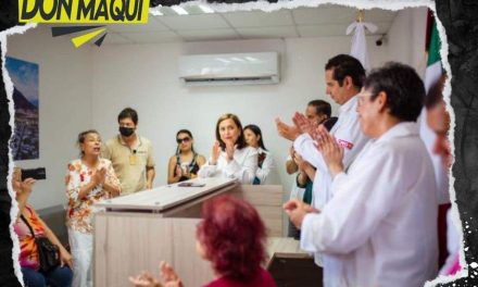 CRISTINA DIAZ  INAUGURA DOS CENTROS MÉDICOS EN GUADALUPE