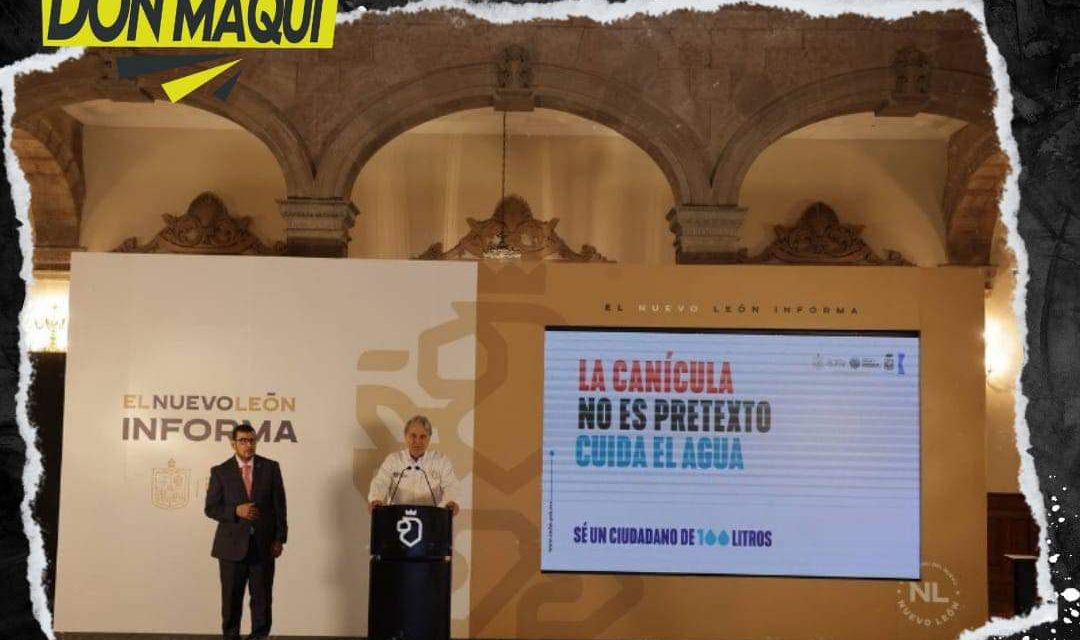 EL GOBIERNO PIDE A LA CIUDADANÍA CUIDAR EL AGUA PARA QUE ALCANCE PARA TODOS