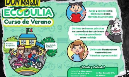 EL GOBIERNO DEL ESTADO INVITA A CURSO DE VERANO ECOLÓGICO