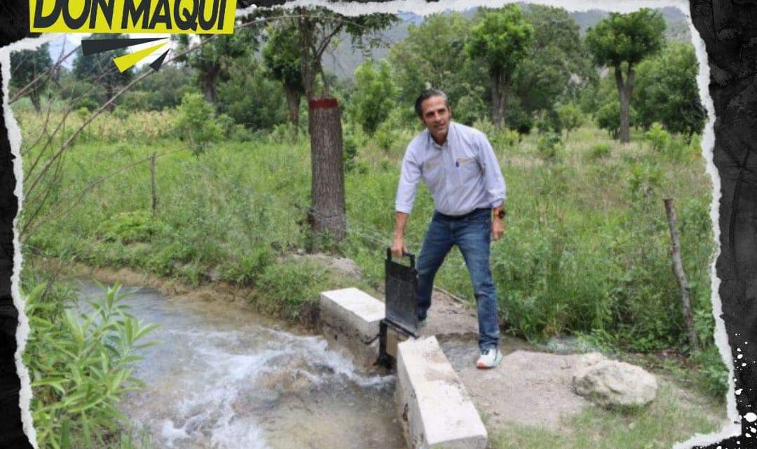 ESTADO IMPULSA AHORRO DE AGUA EN PRODUCCIÓN NOGALERA EN RAYONES