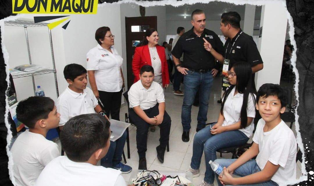 APODACA INAUGURA LA PRIMER ESCUELA MUNICIPAL DE ROBÓTICA