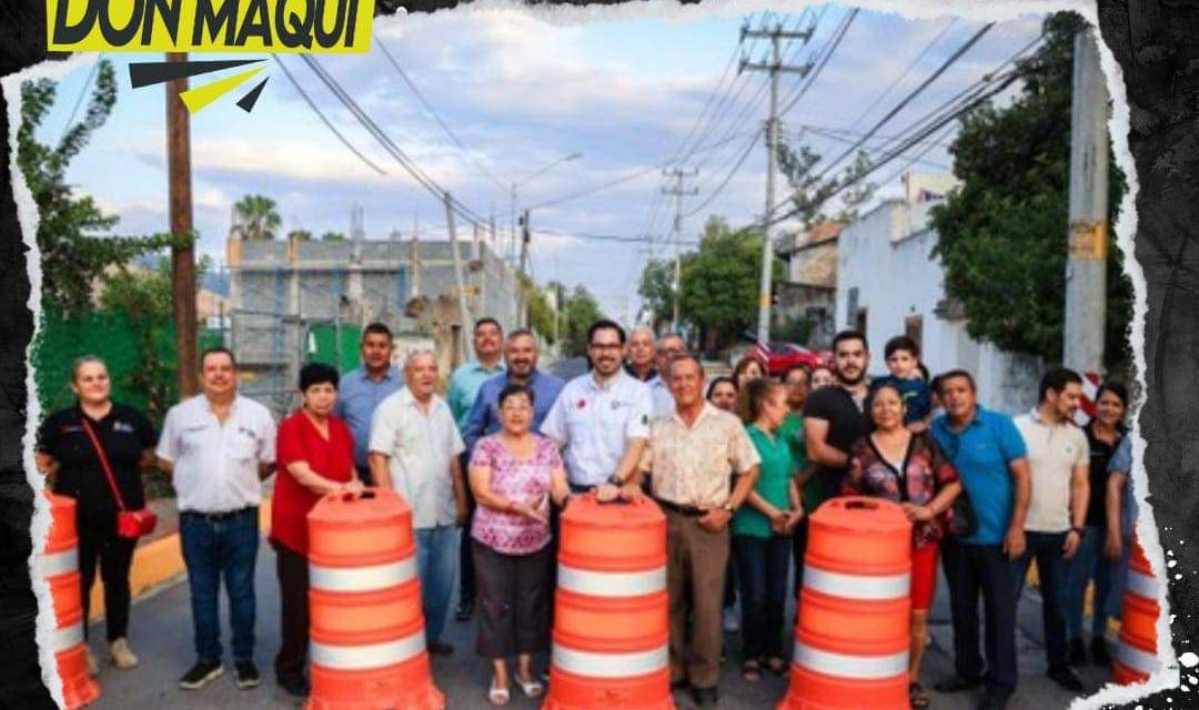 EL ALCALDE DAVID DE LA PEÑA REHABILITA VÍAS DE ACCESO A LA VILLA DE SANTIAGO