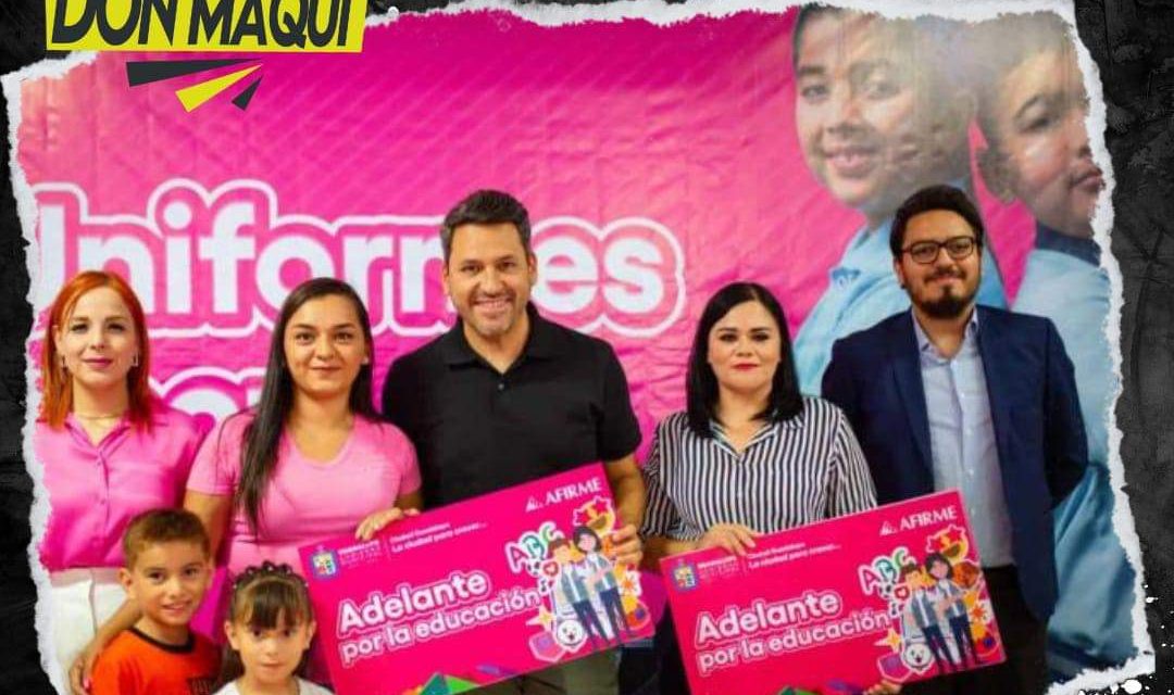 TOMÁS MONTOYA A TRAVÉS DEL DIF MUNICIPAL  PRESENTA TARJETA “GUADALUPE POR LA EDUCACIÓN”