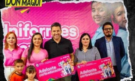 TOMÁS MONTOYA A TRAVÉS DEL DIF MUNICIPAL  PRESENTA TARJETA “GUADALUPE POR LA EDUCACIÓN”