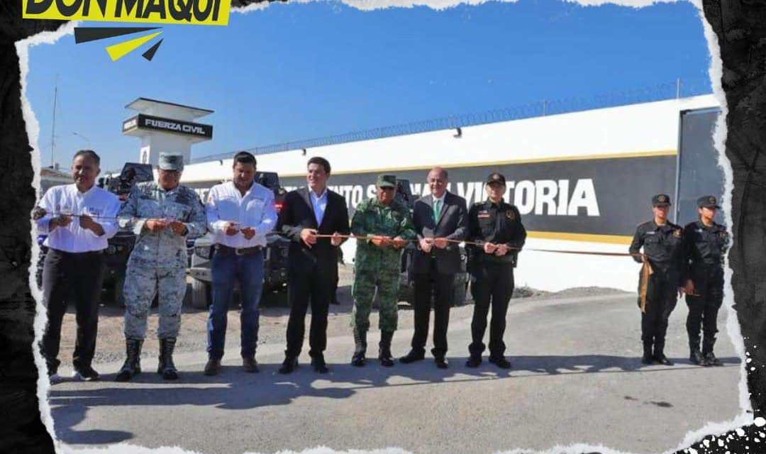 SAMUEL GARCÍA INAUGURA DESTACAMENTO DE FUERZA CIVIL EN SALINAS VICTORIA