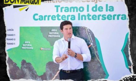 SAMUEL GARCÍA ARRANCA SEGUNDO TRAMO DE CARRETERA INTERSERRANA