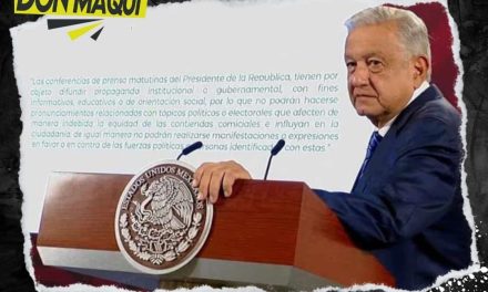 ANDRÉS MANUEL LÓPEZ OBRADOR ACEPTA ORDEN DEL INE SOBRE CORTINILLAS EN MAÑANERA