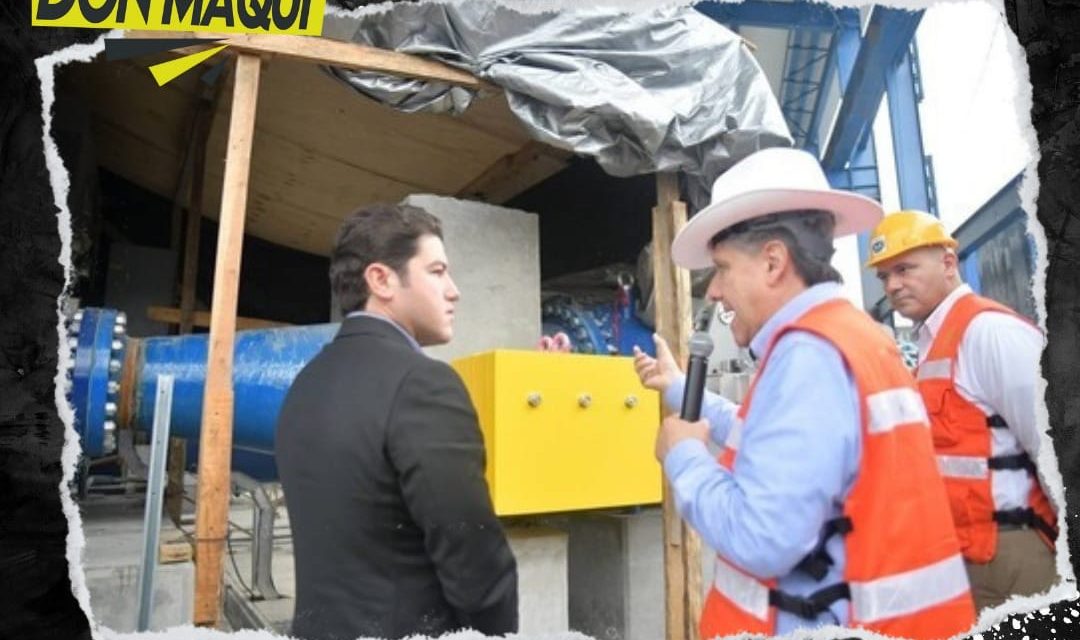 SAMUEL GARCÍA ANUNCIA ENCENDIDO DE BOMBA 2 PARA ABASTECIMIENTO DE AGUA