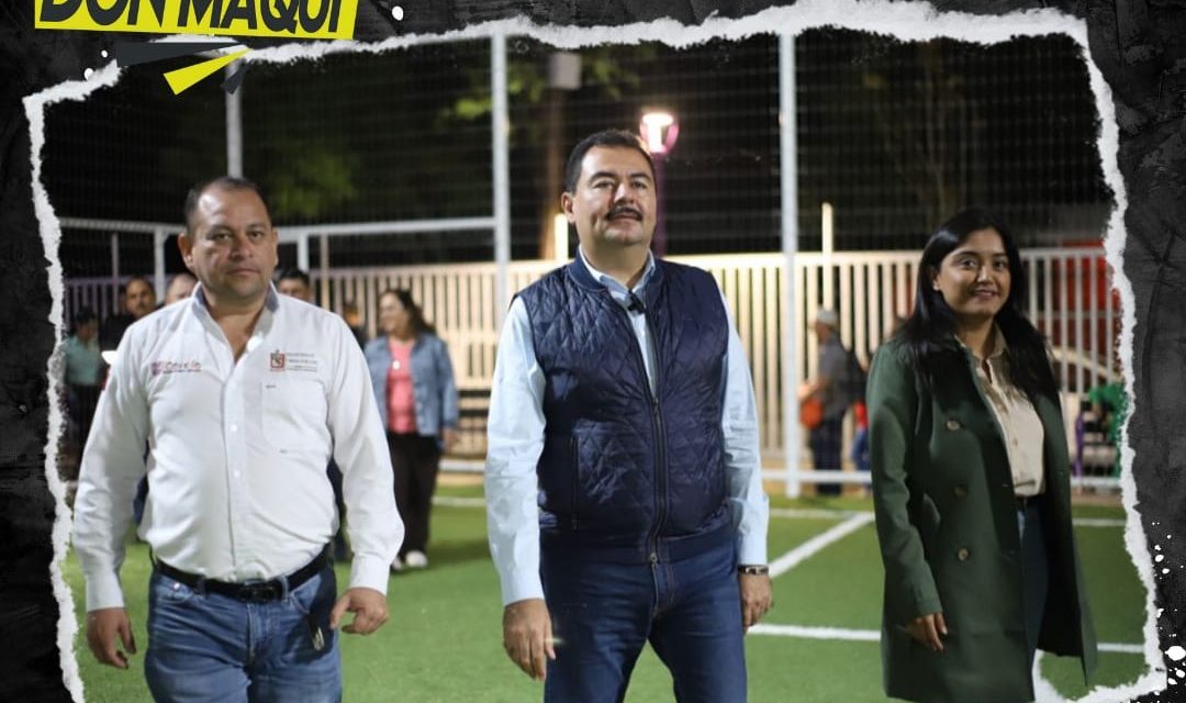 CARLOS GUEVARA INAUGURÓ PRIMER ETAPA DE REHABILITACIÓN DEL GIMNASIO MUNICIPAL