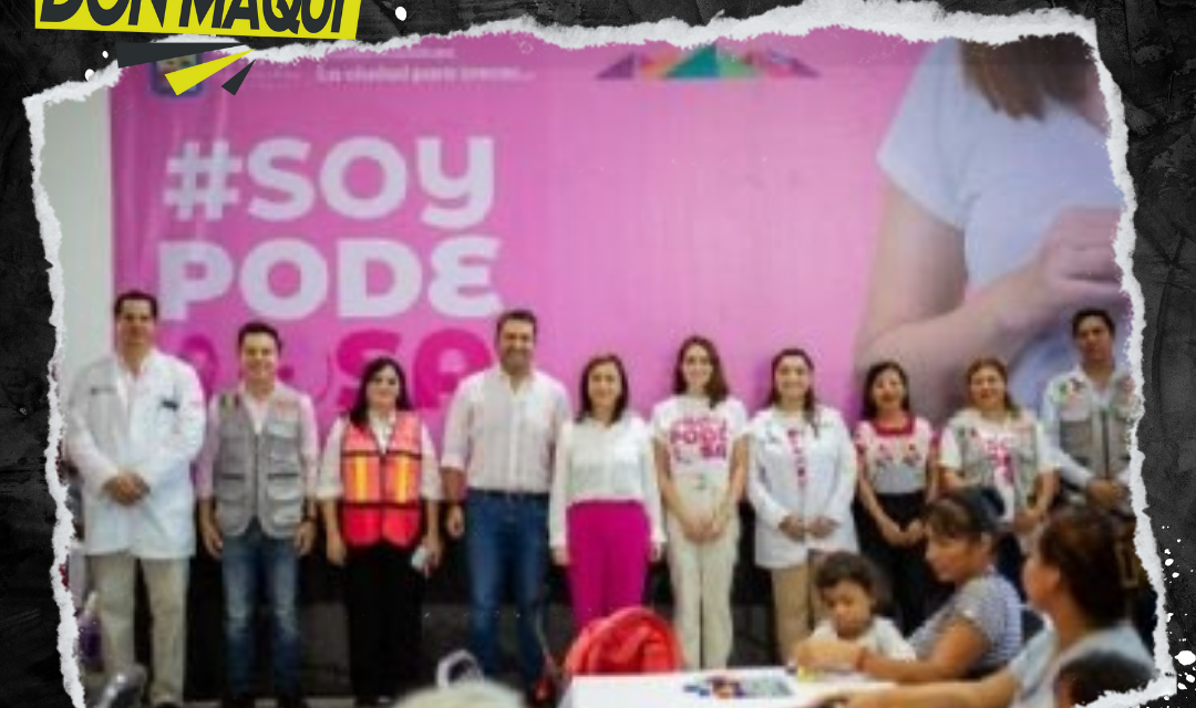 CRISTINA DÍAZ LLEVA BRIGADA SOY PODEROSA AL MACRO CENTRO DIF RANCHO VIEJO