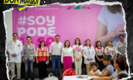 CRISTINA DÍAZ LLEVA BRIGADA SOY PODEROSA AL MACRO CENTRO DIF RANCHO VIEJO