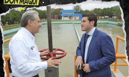 AUNQUE SAMUEL GARCÍA AFIRMA QUE YA VIENEN TIEMPOS MEJORES, PIDE HACER “GUARDADITO” DE AGUA