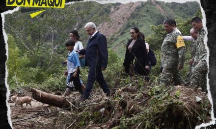 AMLO VISITA ZONA DEVASTADA POR HURACÁN ‘OTIS’