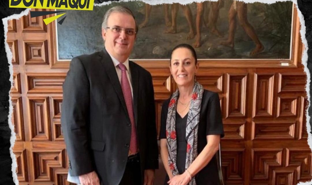 MARCELO EBRARD REALIZA ACUERDO CON CLAUDIA SHEINBAUM