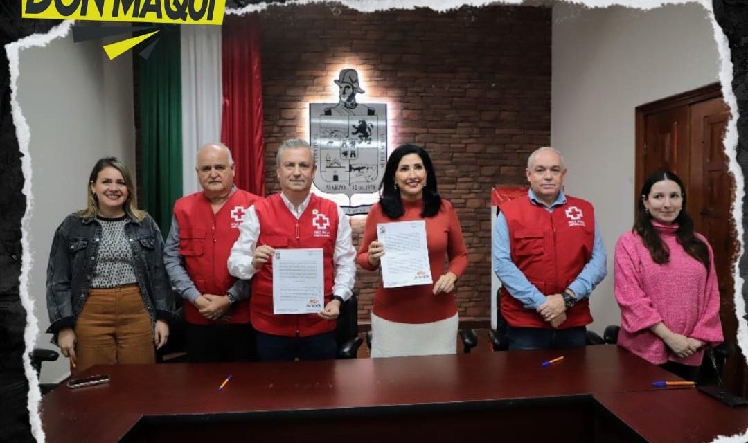 PATY SALAZAR REAFIRMA COMPROMISO CON LA CRUZ ROJA  MUNICIPAL