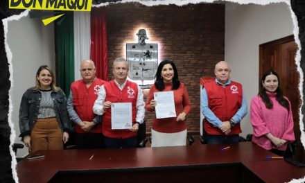 PATY SALAZAR REAFIRMA COMPROMISO CON LA CRUZ ROJA  MUNICIPAL