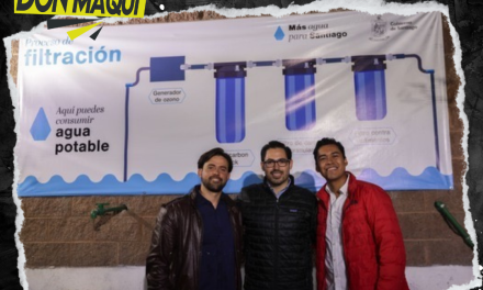 MUNICIPIO DE SANTIAGO INNOVA CON SISTEMAS DE CAPTACIÓN DE AGUA DE LLUVIA Y POTABILIZADORAS