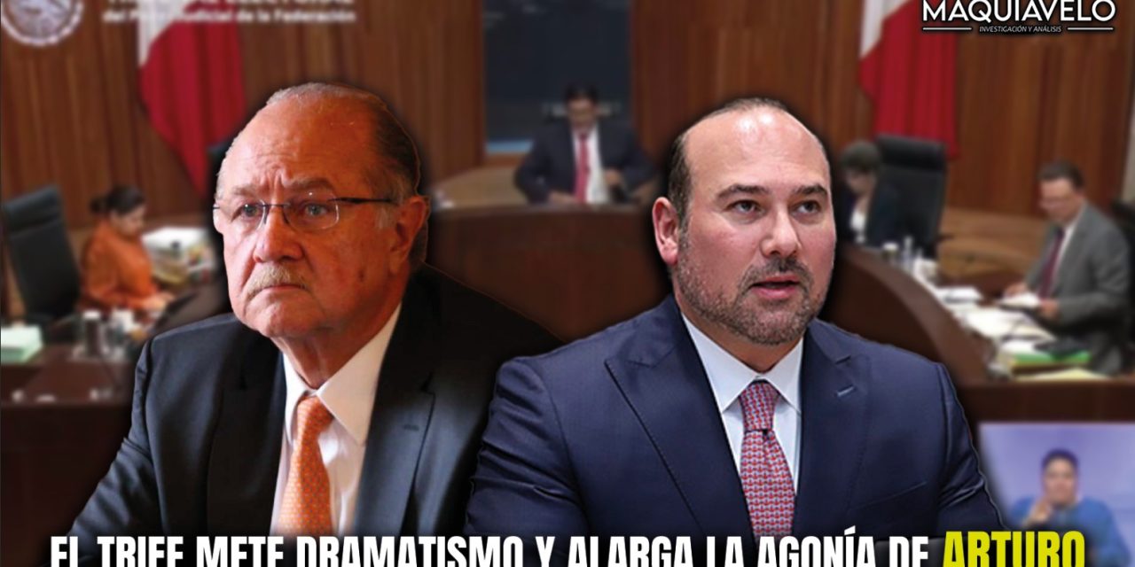 EL TRIFE A SU MÁS PURO ESTILO, LE METE DRAMATISMO Y ALARGA LA AGONÍA DE ARTURO SALINAS O JAVIER NAVARRO EN GUBERNATURA INTERINA