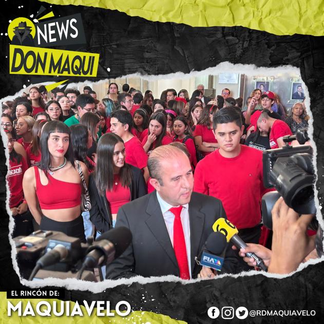 MARIO ROJO SE INSCRIBE COMO CANDIDATO A LA DIRECCIÓN DE LA FACULTAD DE COMUNICACIÓN DE LA UANL