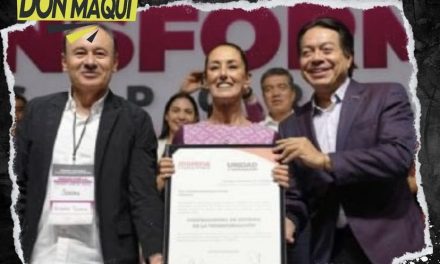 CLAUDIA SHEINBAUM FUE RATIFICADA COMO COORDINADORA DE DEFENSA DE LA 4T