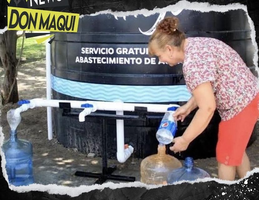 CÉSAR VILLARREAL HABILITA 400 PUNTOS DE ABASTECIMIENTO DE AGUA