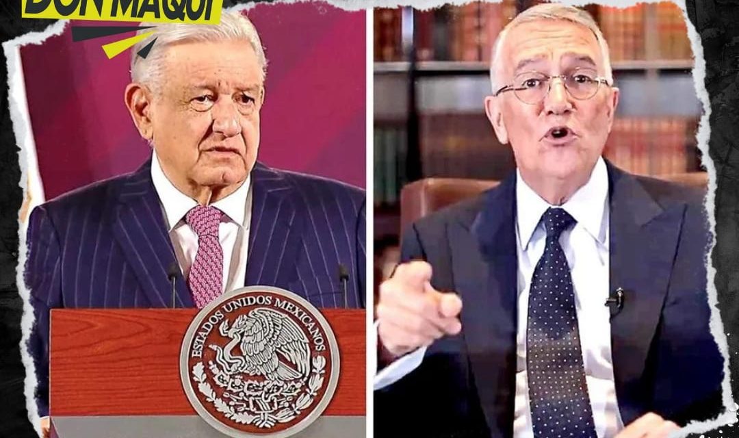 AMLO ACUSA A SALINAS PLIEGO DE CAMPAÑA EN SU CONTRA