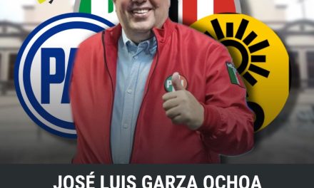 HUMO BLANCO PARA GUADALUPE CON JOSÉ LUIS GARZA OCHOA, ENCABEZARÁ ALIANZA PRI, PAN Y PRD PARA RETENER LA ALCALDÍA DEL TRICOLOR