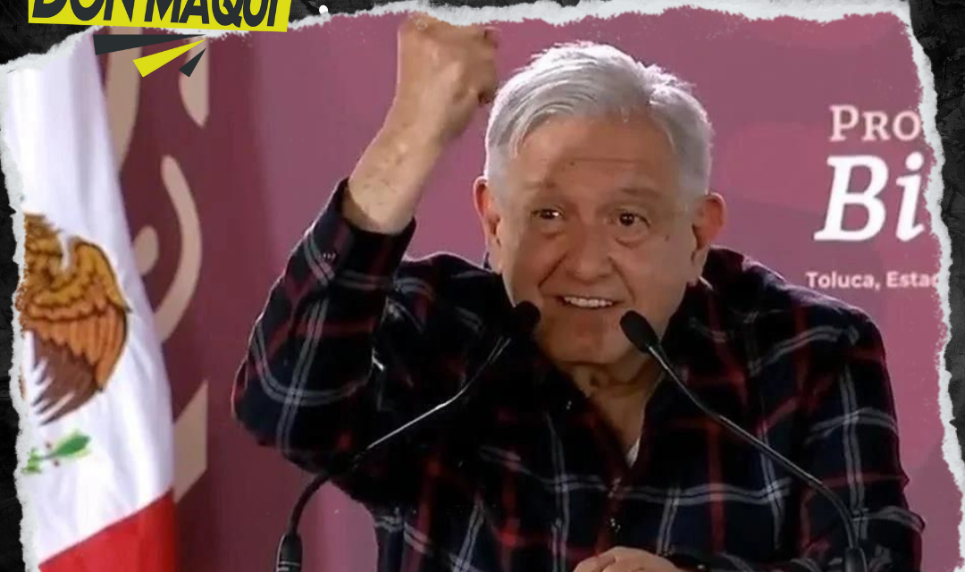 AMLO NOSTÁLGICO ENSAYA SU DESPEDIDA EN TOLUCA