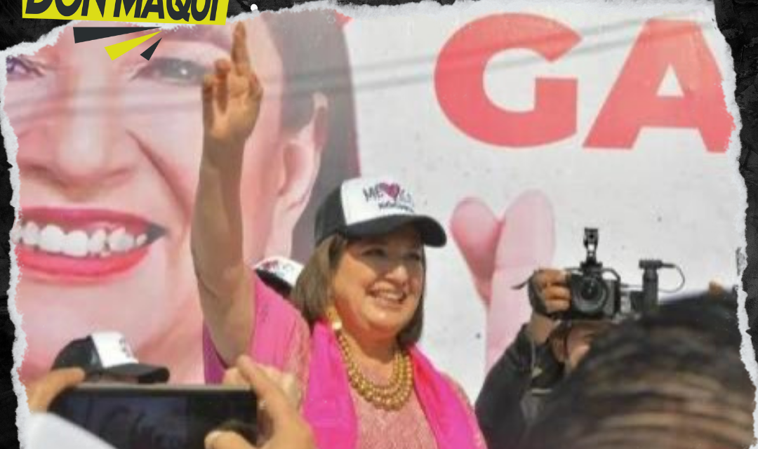 XÓCHITL GÁLVEZ PIDE A AMLO QUE DEJE DE SER JEFE DE CAMPAÑA DE SHEINBAUM