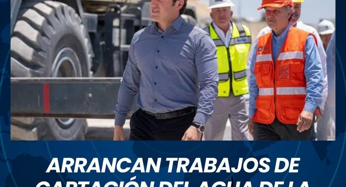 ARRANCAN TRABAJOS DE CAPTACIÓN DE AGUA DE LA PRESA LIBERTAD