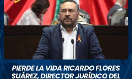 PIERDE LA VIDA RICARDO FLORES SUÁREZ, DIRECTOR JURÍDICO DEL CONGRESO DEL ESTADO