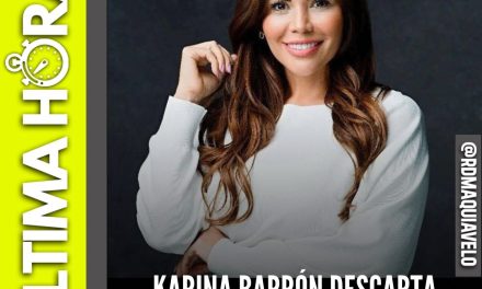 KARINA BARRÓN DECLINA POR LA ALCALDÍA DE MONTERREY BUSCARÁ EL SENADO, VEREMOS QUIÉN SERÁ SU FÓRMULA