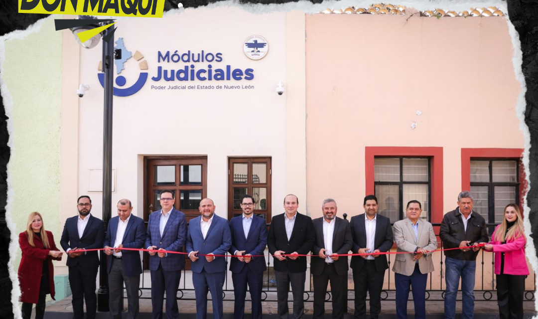 EN EL MUNICIPIO DE SANTIAGO INAUGURÁN JUZGADO CÍVICO Y MÓDULO JUDICIAL