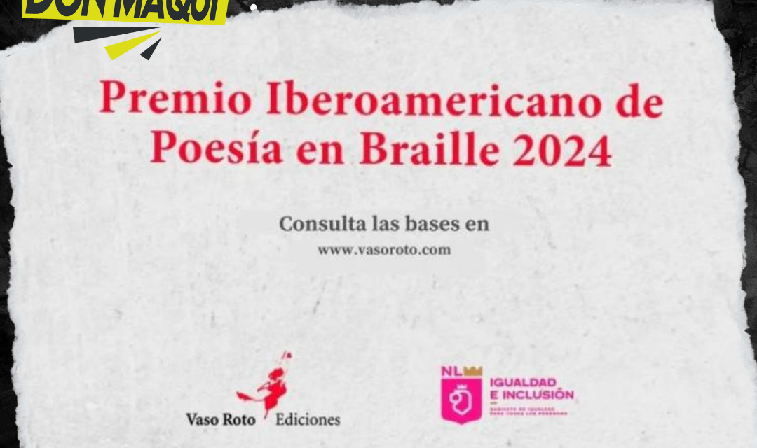 ABREN CONVOCATORIA PARA PARTICIPAR EN EL PREMIO IBEROAMERICANO DE POESÍA EN BRAILLE 2024