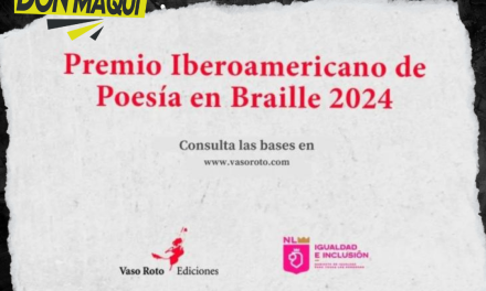 ABREN CONVOCATORIA PARA PARTICIPAR EN EL PREMIO IBEROAMERICANO DE POESÍA EN BRAILLE 2024