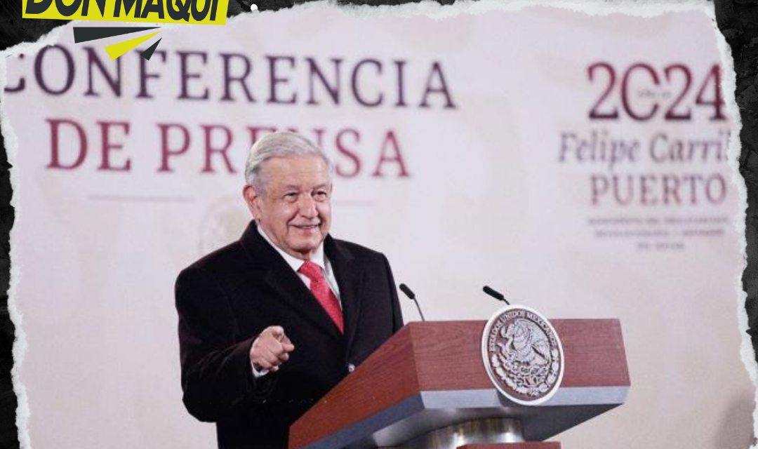 LÓPEZ OBRADOR ASEGURA QUE NO HAY QUE PREOCUPARSE YA QUE LA 4T SEGUIRÁ TRANSFORMANDO