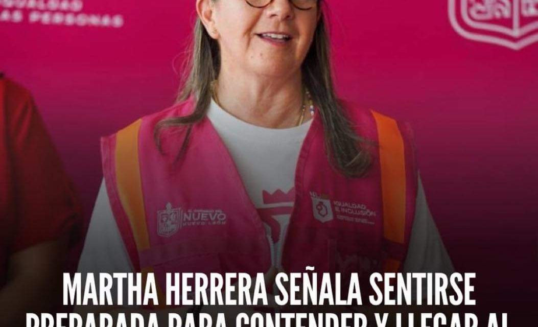 MARTHA HERRERA SEÑALA SENTIRSE PREPARADA PARA CONTENDER Y LLEGAR AL SENADO DE LA REPÚBLICA 