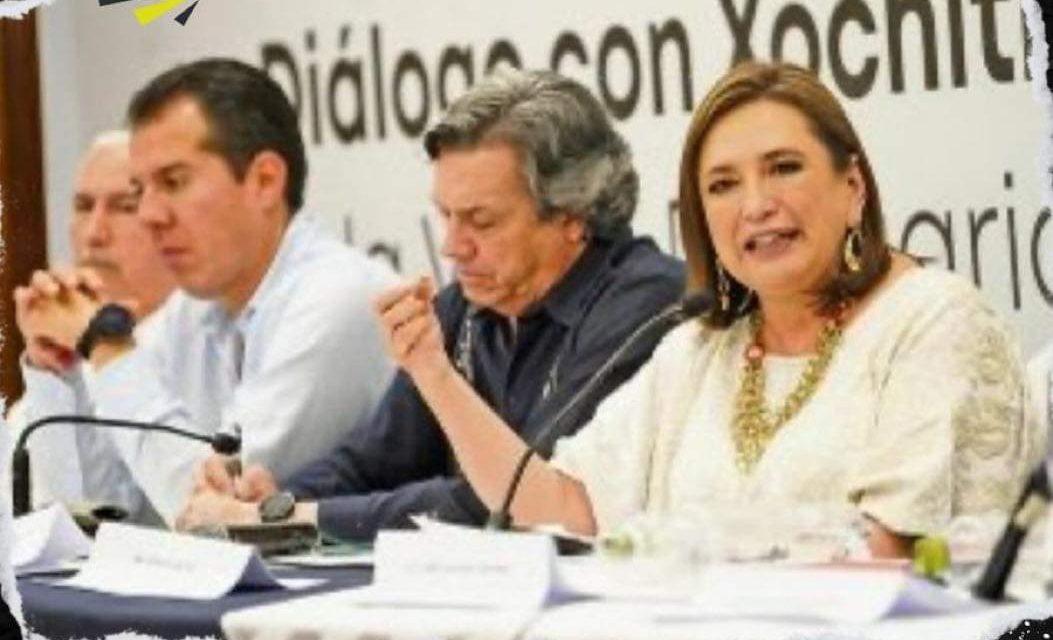 XÓCHITL GÁLVEZ APRUEBA REPARTICIÓN DE PLURINOMINALES DEL PAN, PRI Y PRD